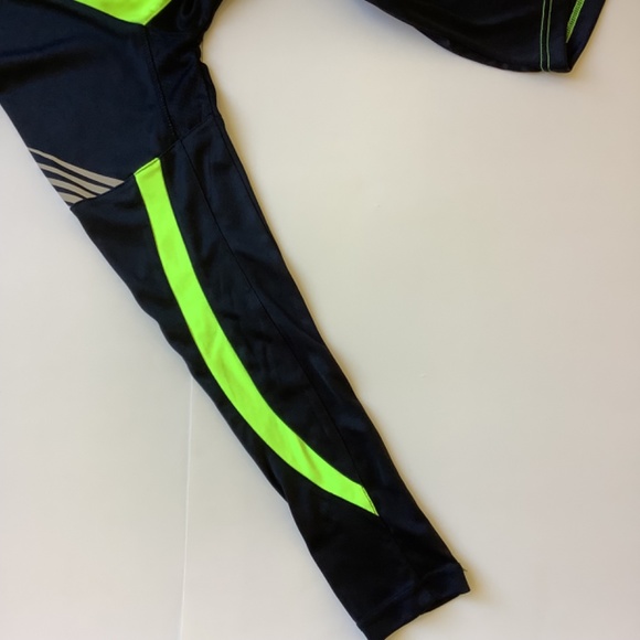 LE COQ SPORTIF Black and Neon Yellow Cycling Jersey - Picture 6 of 13